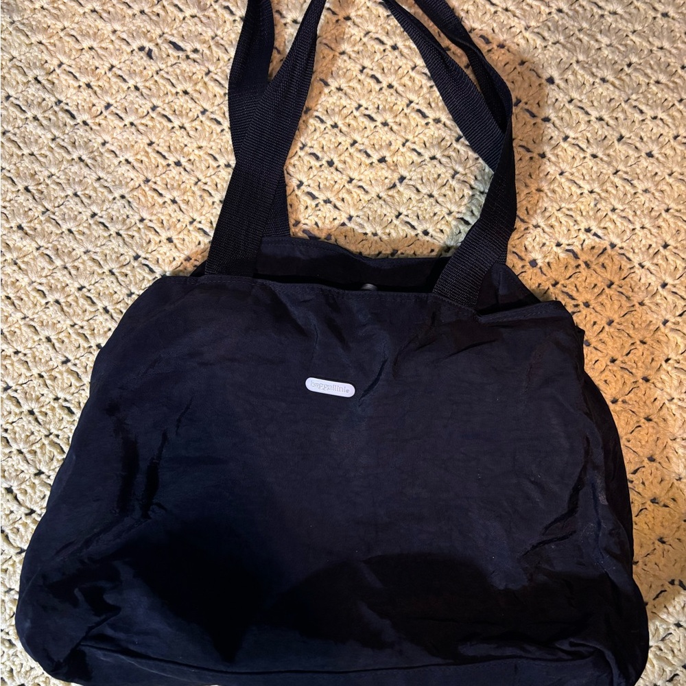 Baggallini Black Tote Bag Minimalist Everyday Essential